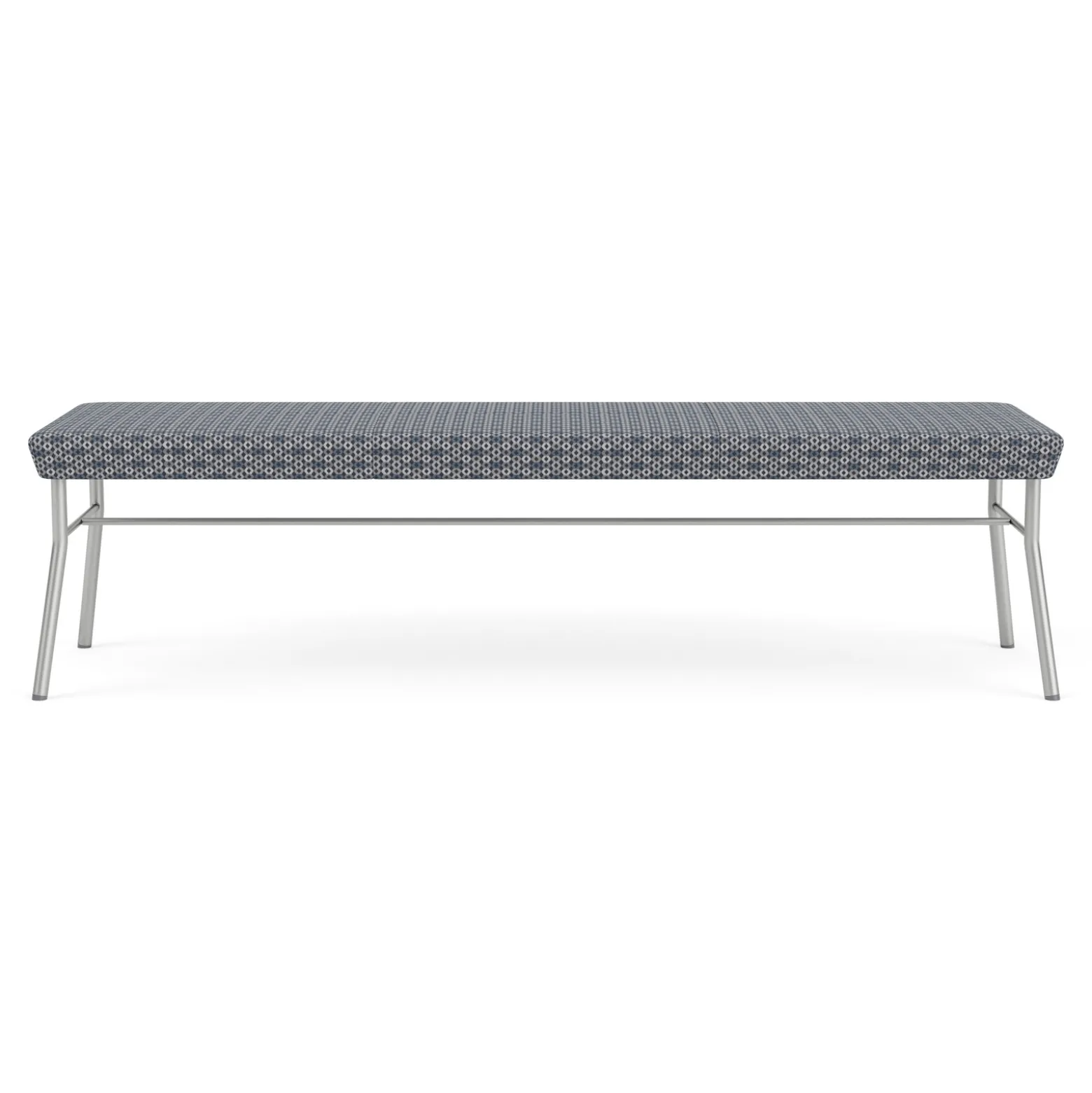 Mingle 3 Seat Bench in Premium Fabric Upholstery