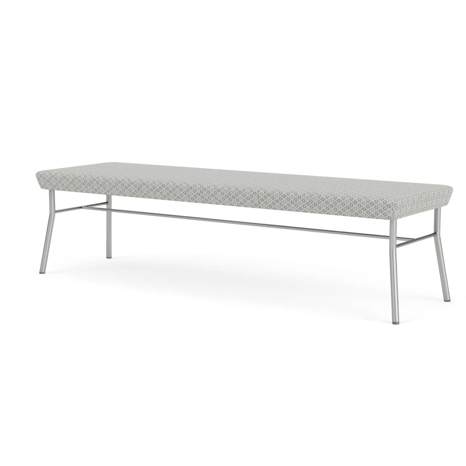 Mingle 3 Seat Bench in Premium Fabric Upholstery