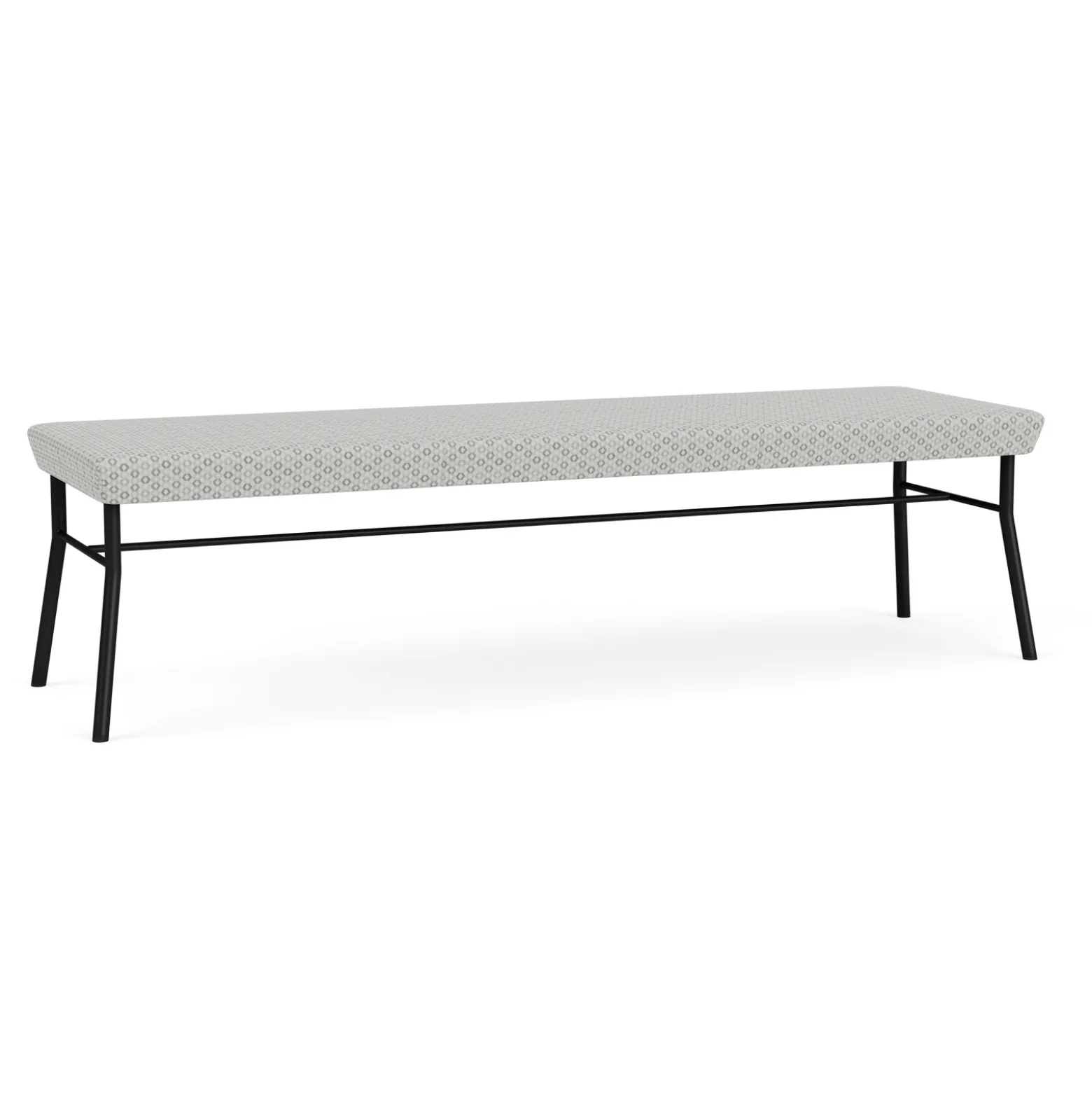 Mingle 3 Seat Bench in Premium Fabric Upholstery