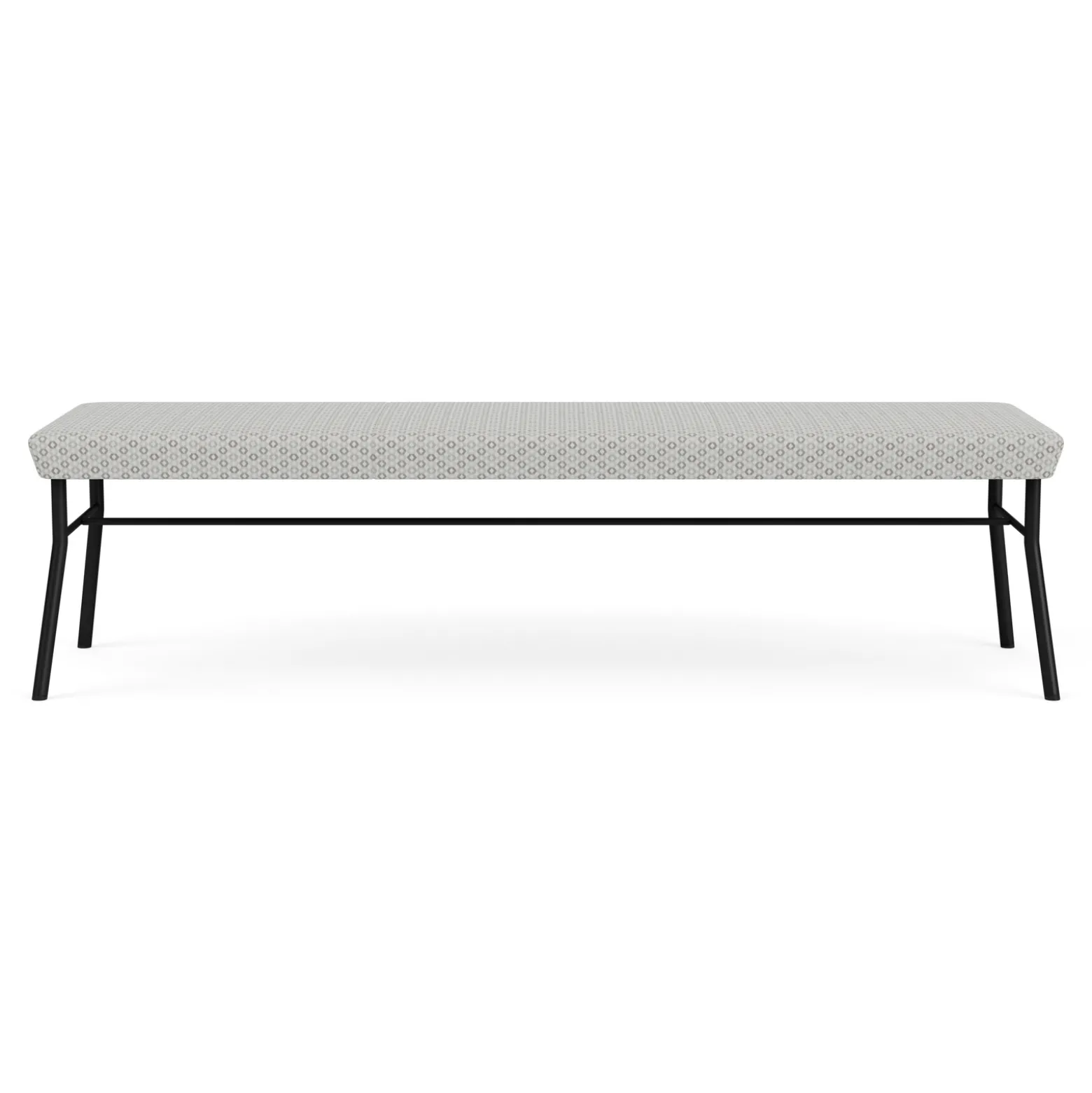 Mingle 3 Seat Bench in Premium Fabric Upholstery