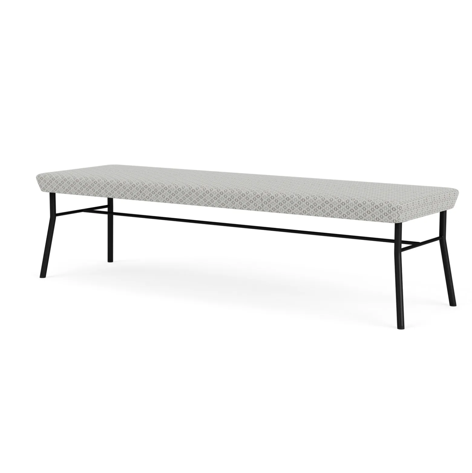 Mingle 3 Seat Bench in Premium Fabric Upholstery
