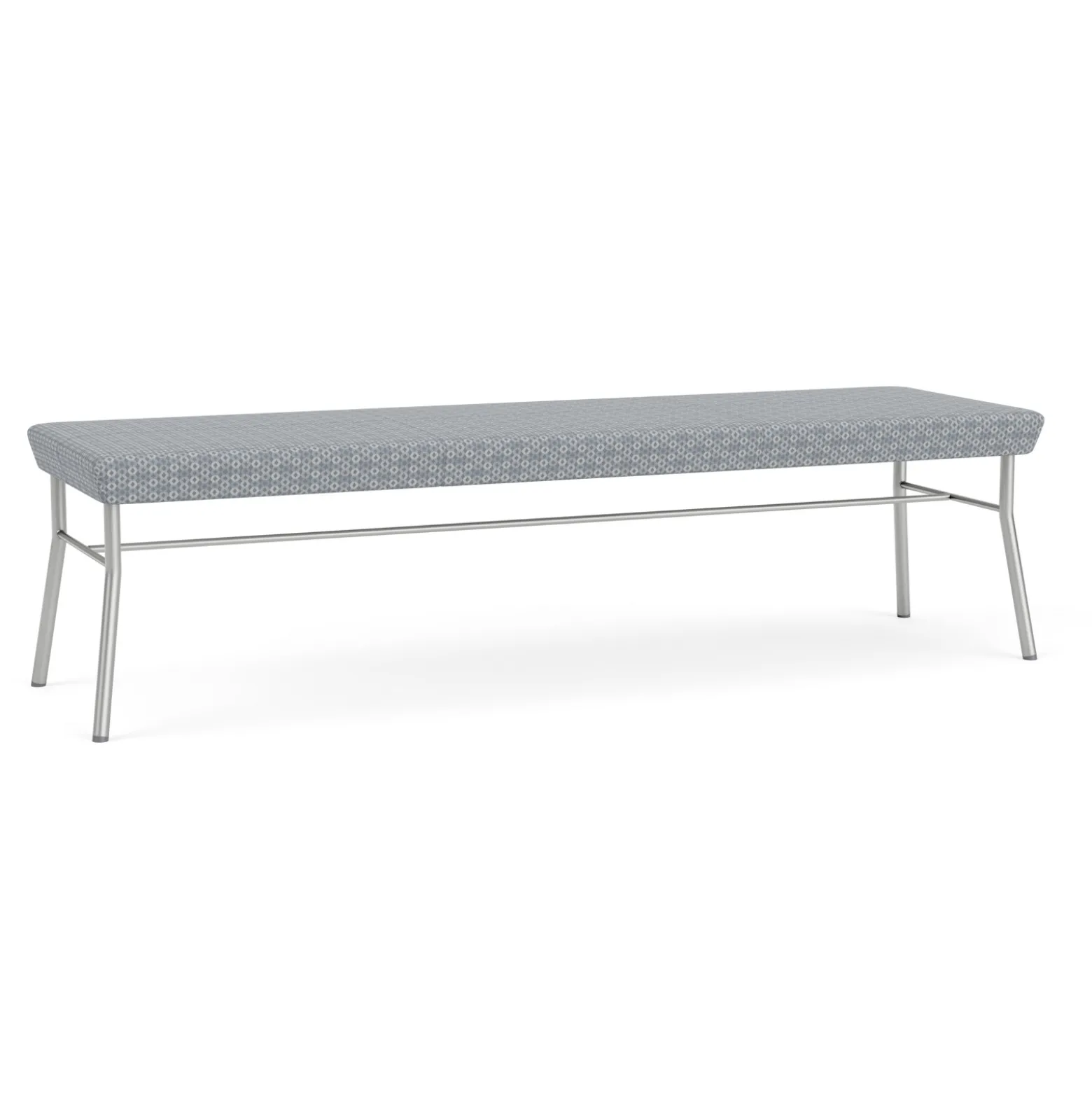 Mingle 3 Seat Bench in Premium Fabric Upholstery