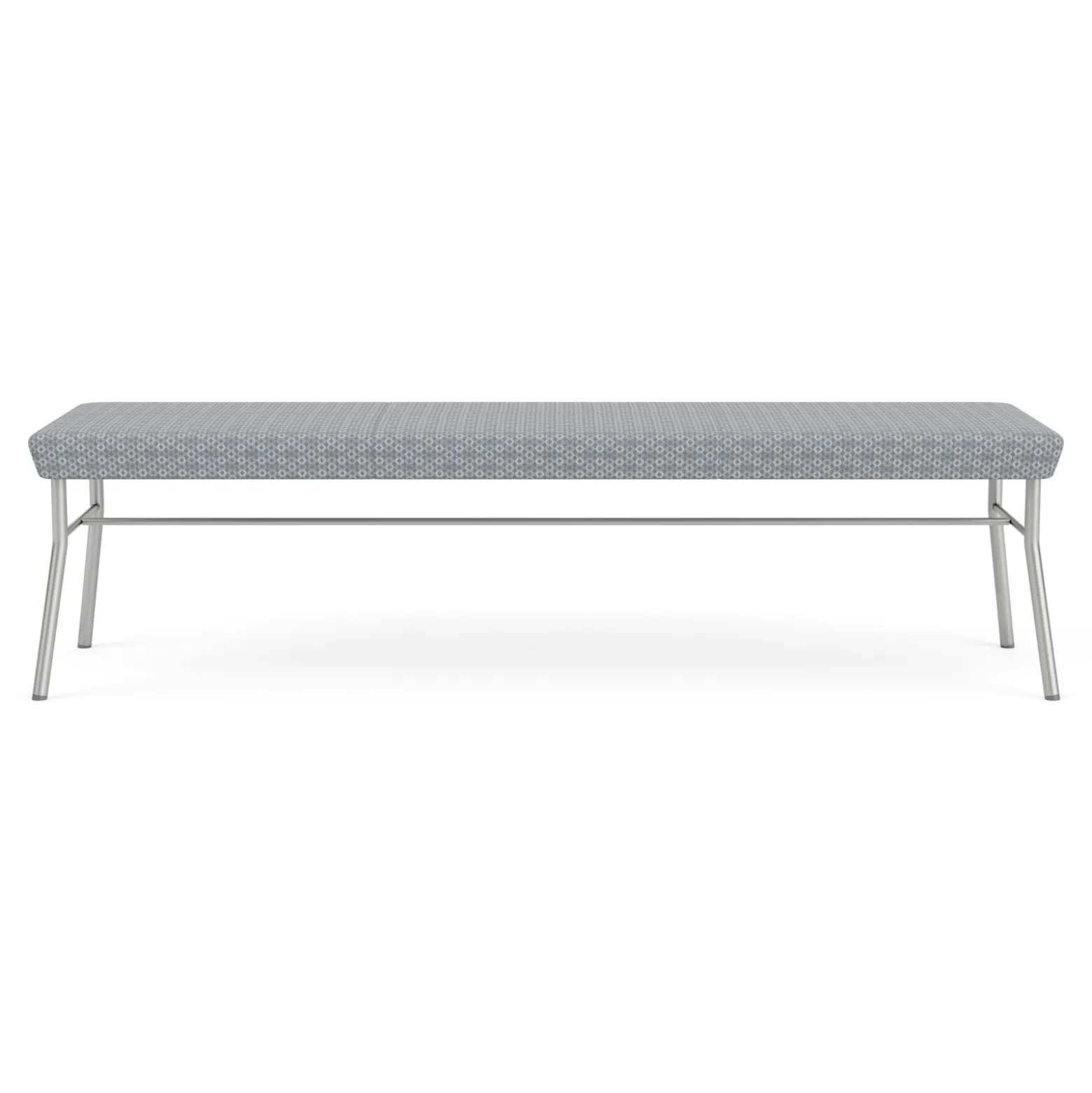 Mingle 3 Seat Bench in Premium Fabric Upholstery
