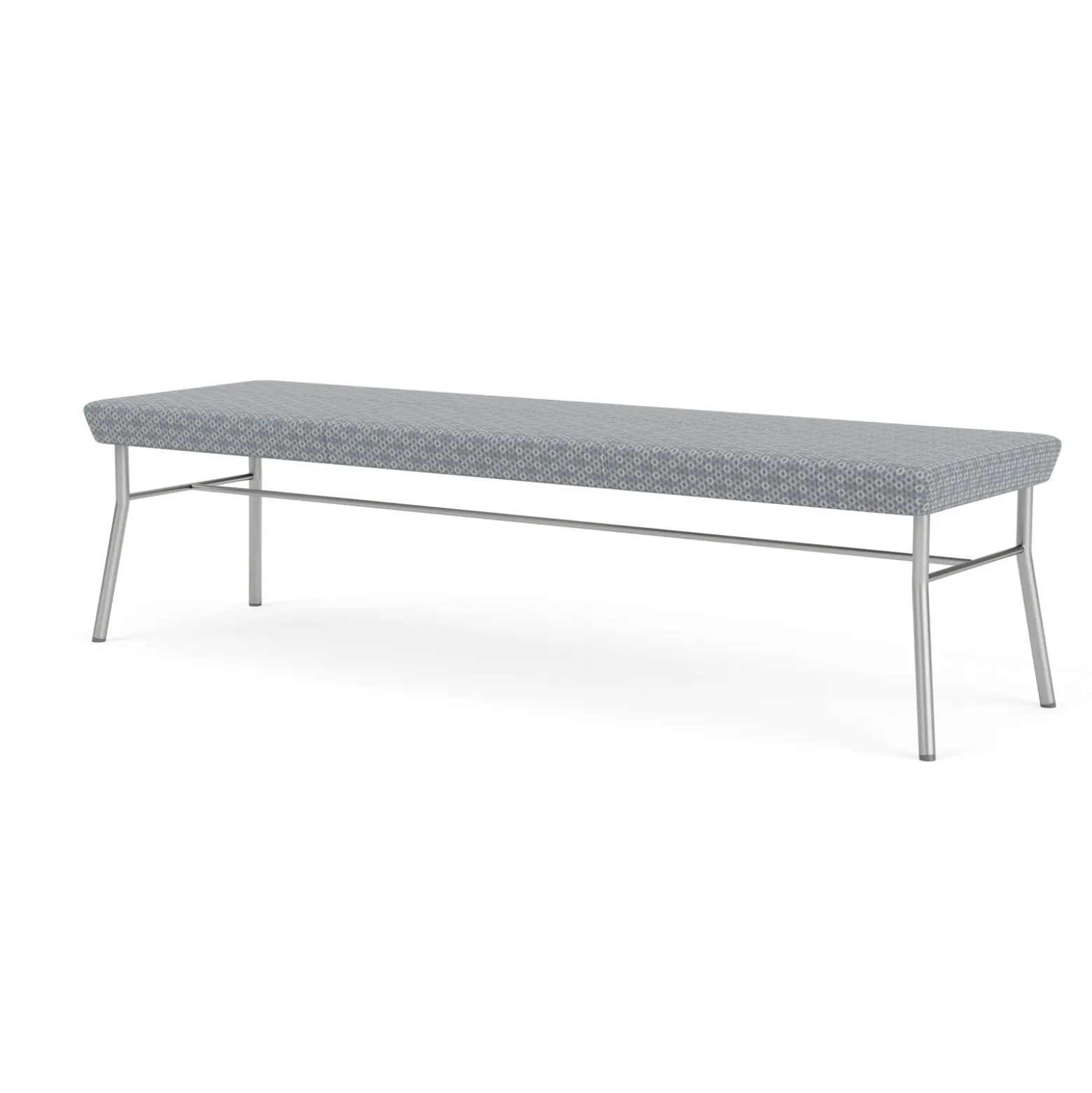 Mingle 3 Seat Bench in Premium Fabric Upholstery