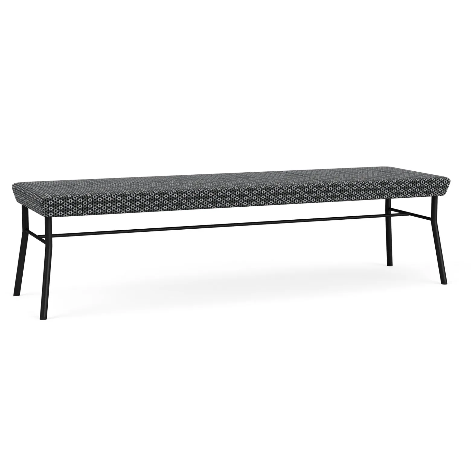 Mingle 3 Seat Bench in Premium Fabric Upholstery