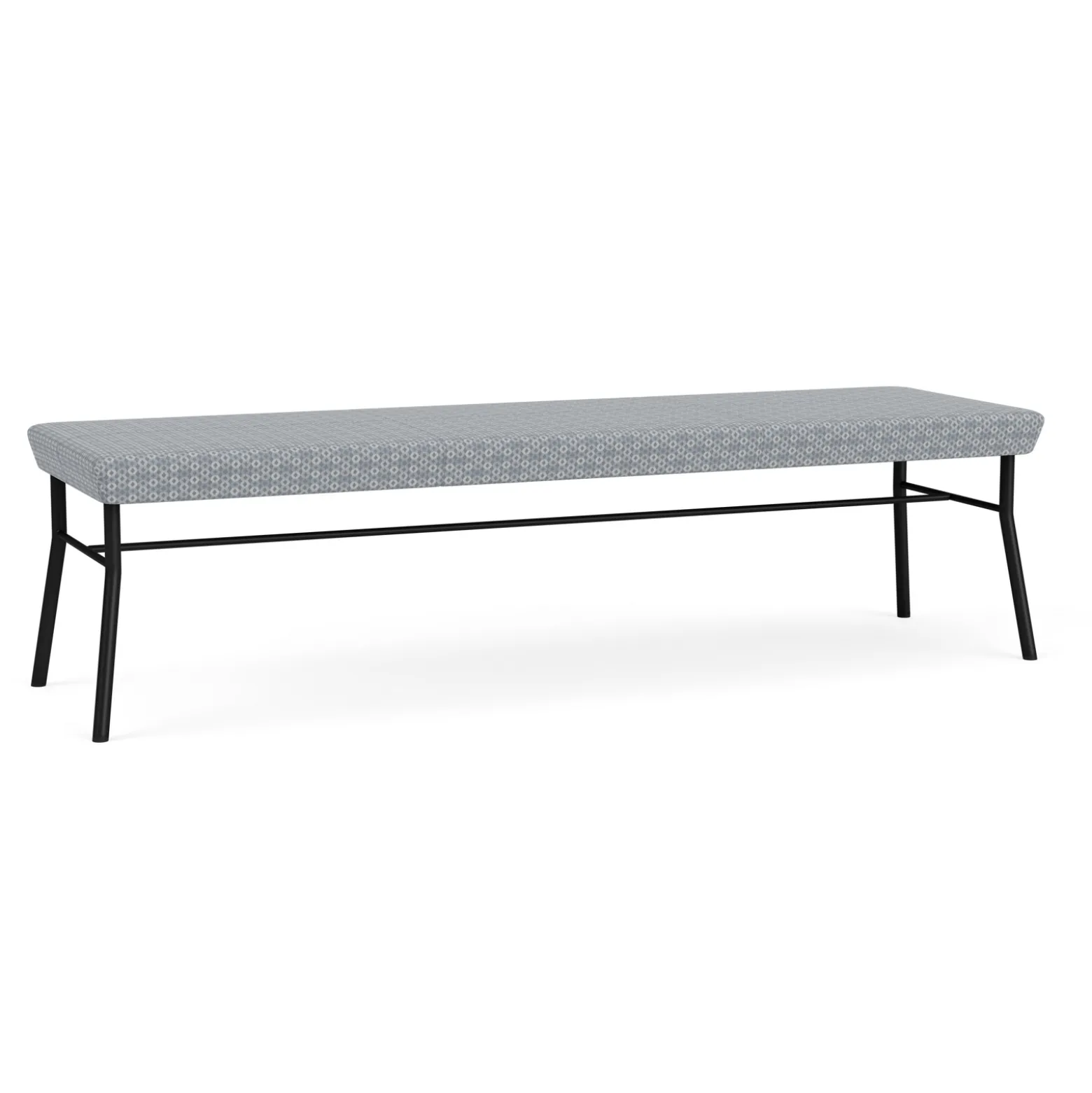 Mingle 3 Seat Bench in Premium Fabric Upholstery