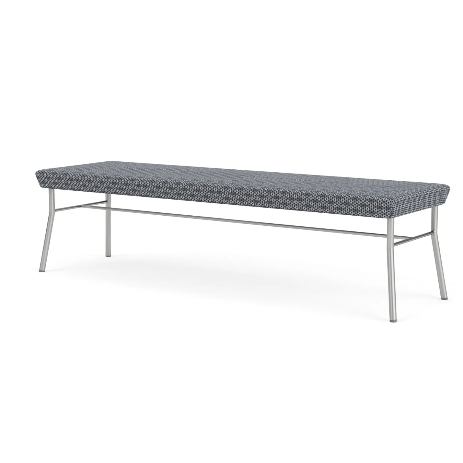Mingle 3 Seat Bench in Premium Fabric Upholstery