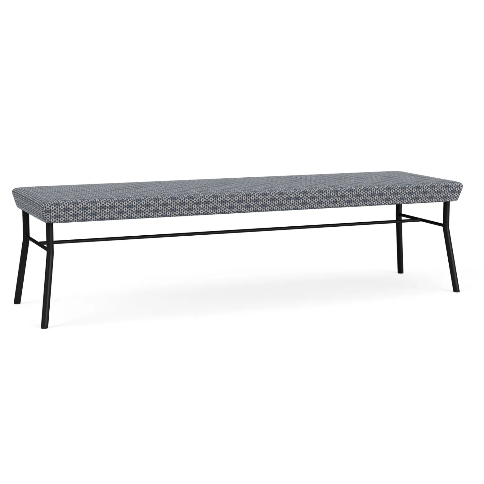Mingle 3 Seat Bench in Premium Fabric Upholstery