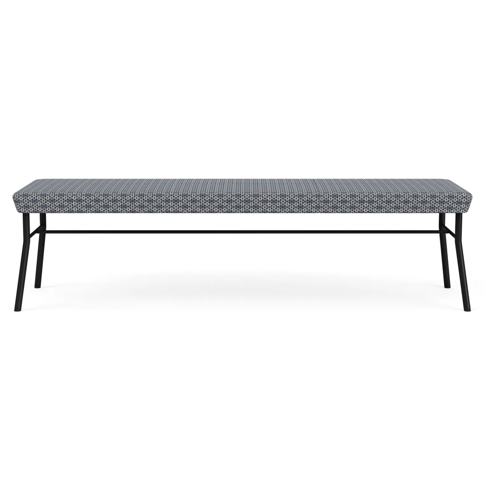 Mingle 3 Seat Bench in Premium Fabric Upholstery