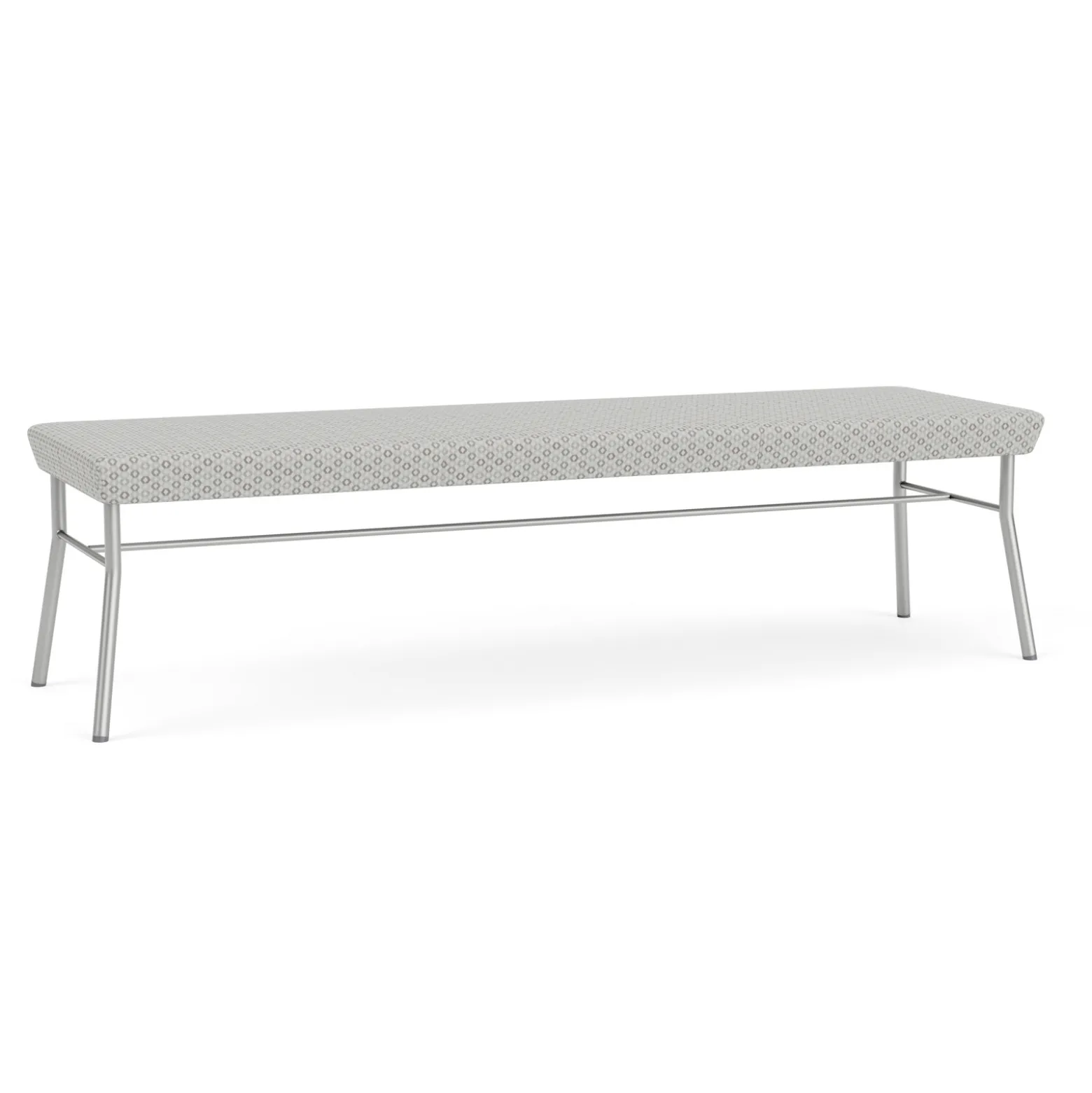 Mingle 3 Seat Bench in Premium Fabric Upholstery