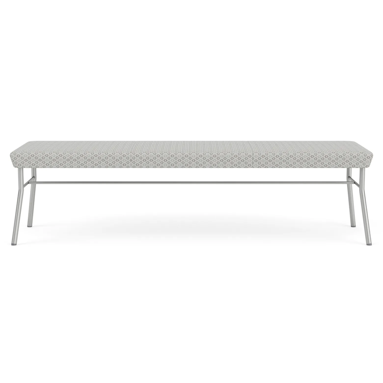 Mingle 3 Seat Bench in Premium Fabric Upholstery