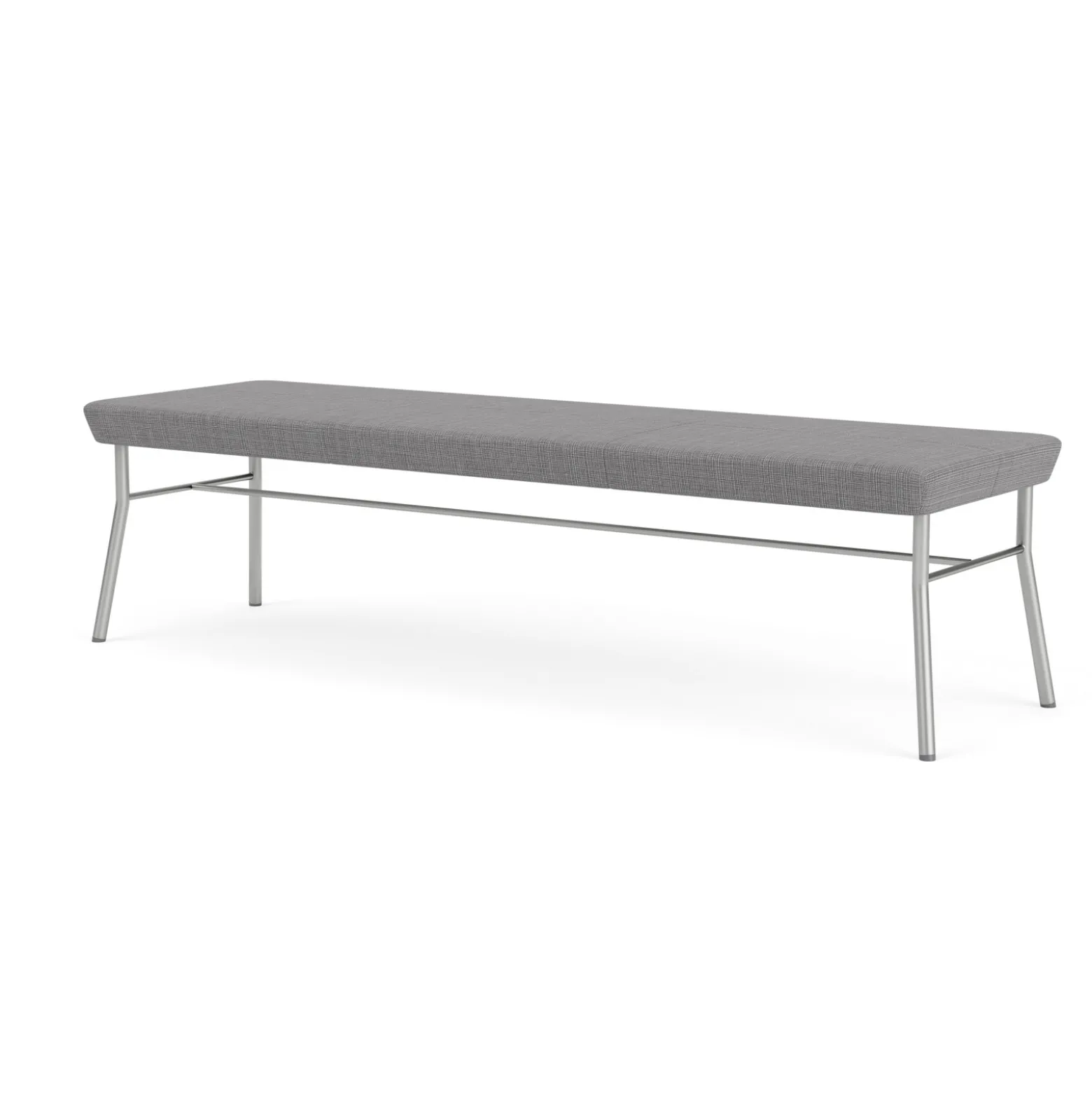Mingle 3 Seat Bench in Premium Vinyl Upholstery