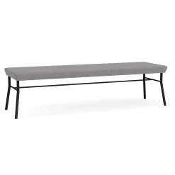 Mingle 3 Seat Bench in Premium Vinyl Upholstery