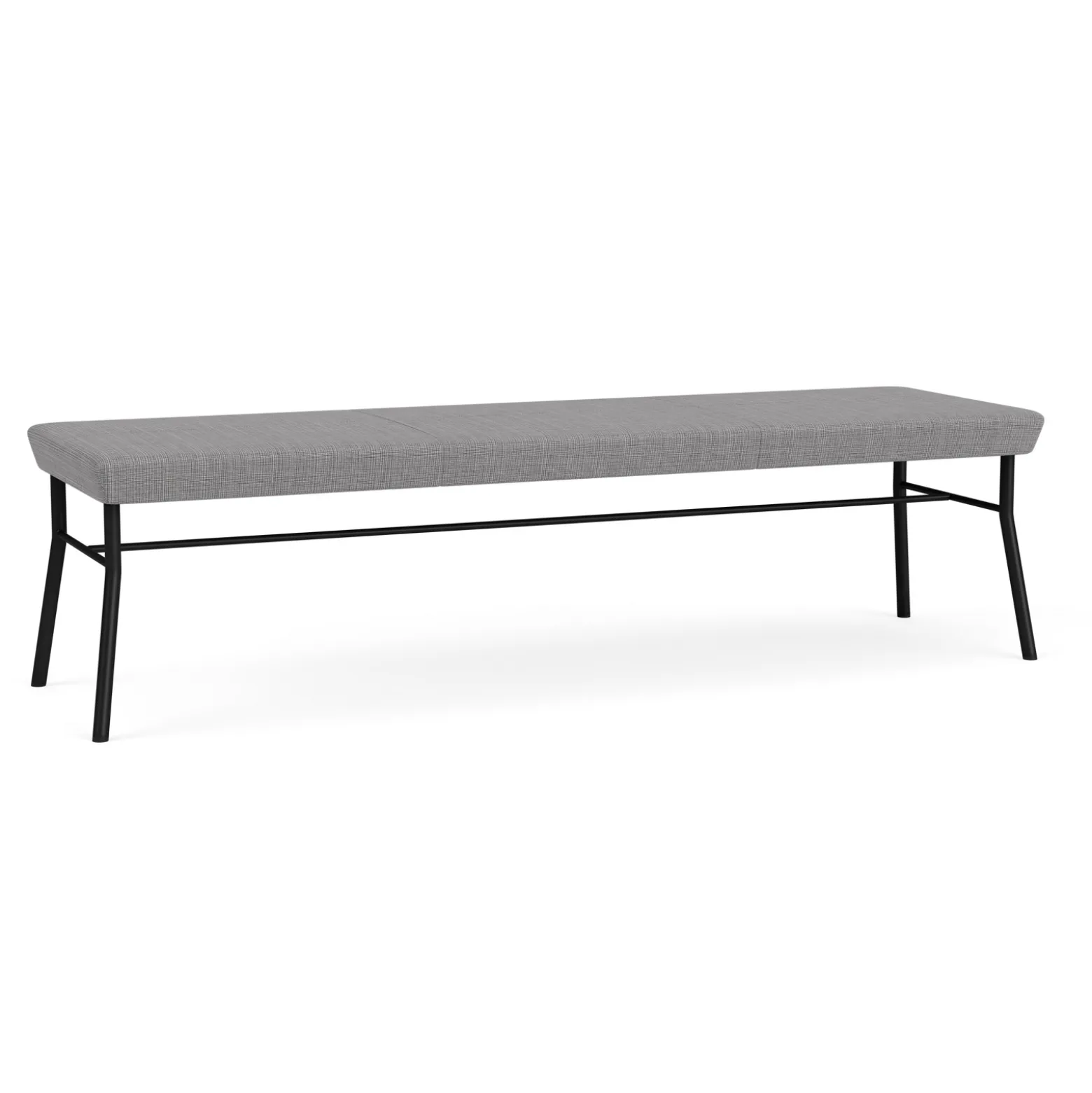 Mingle 3 Seat Bench in Premium Vinyl Upholstery
