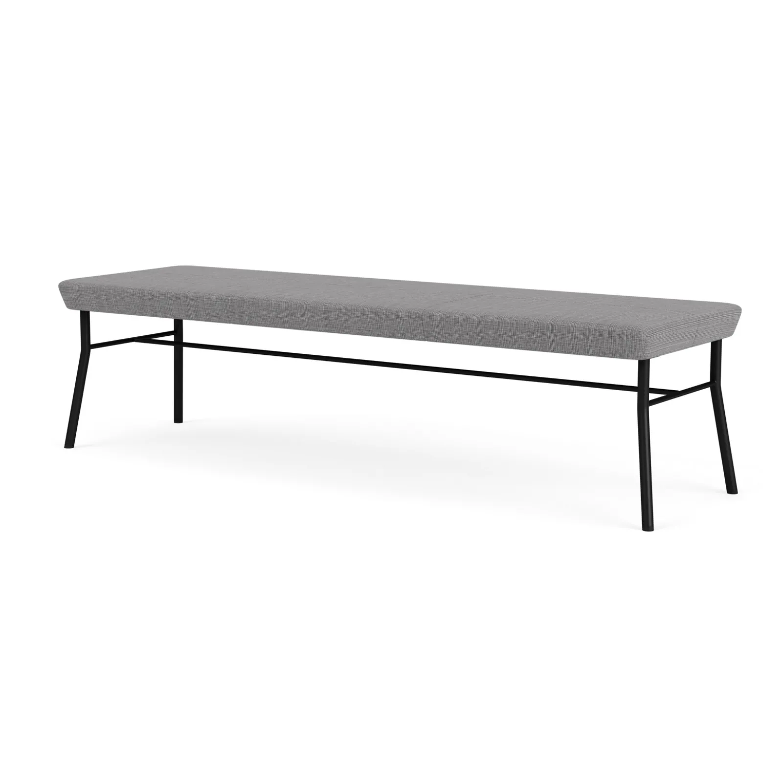 Mingle 3 Seat Bench in Premium Vinyl Upholstery