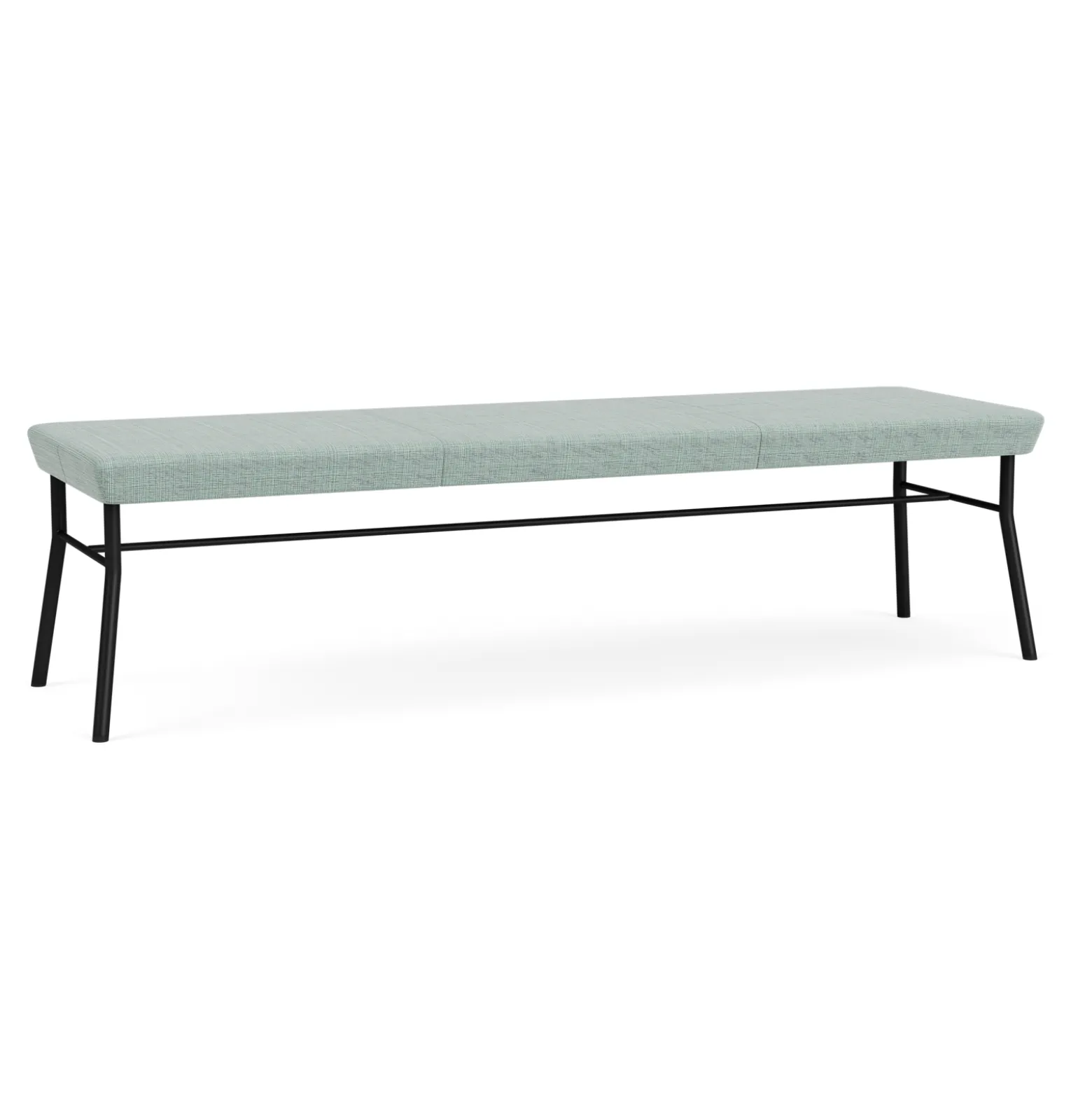 Mingle 3 Seat Bench in Premium Vinyl Upholstery