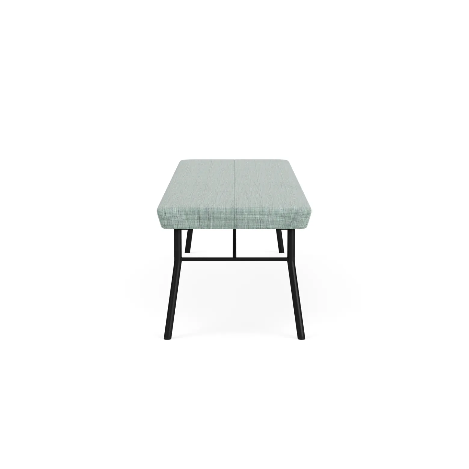 Mingle 3 Seat Bench in Premium Vinyl Upholstery