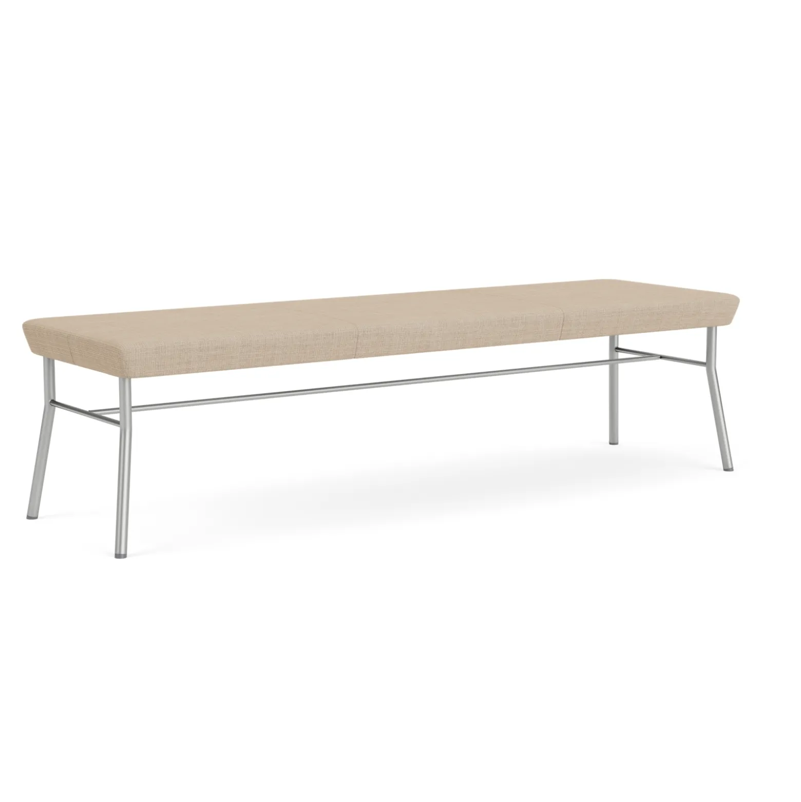 Mingle 3 Seat Bench in Premium Vinyl Upholstery