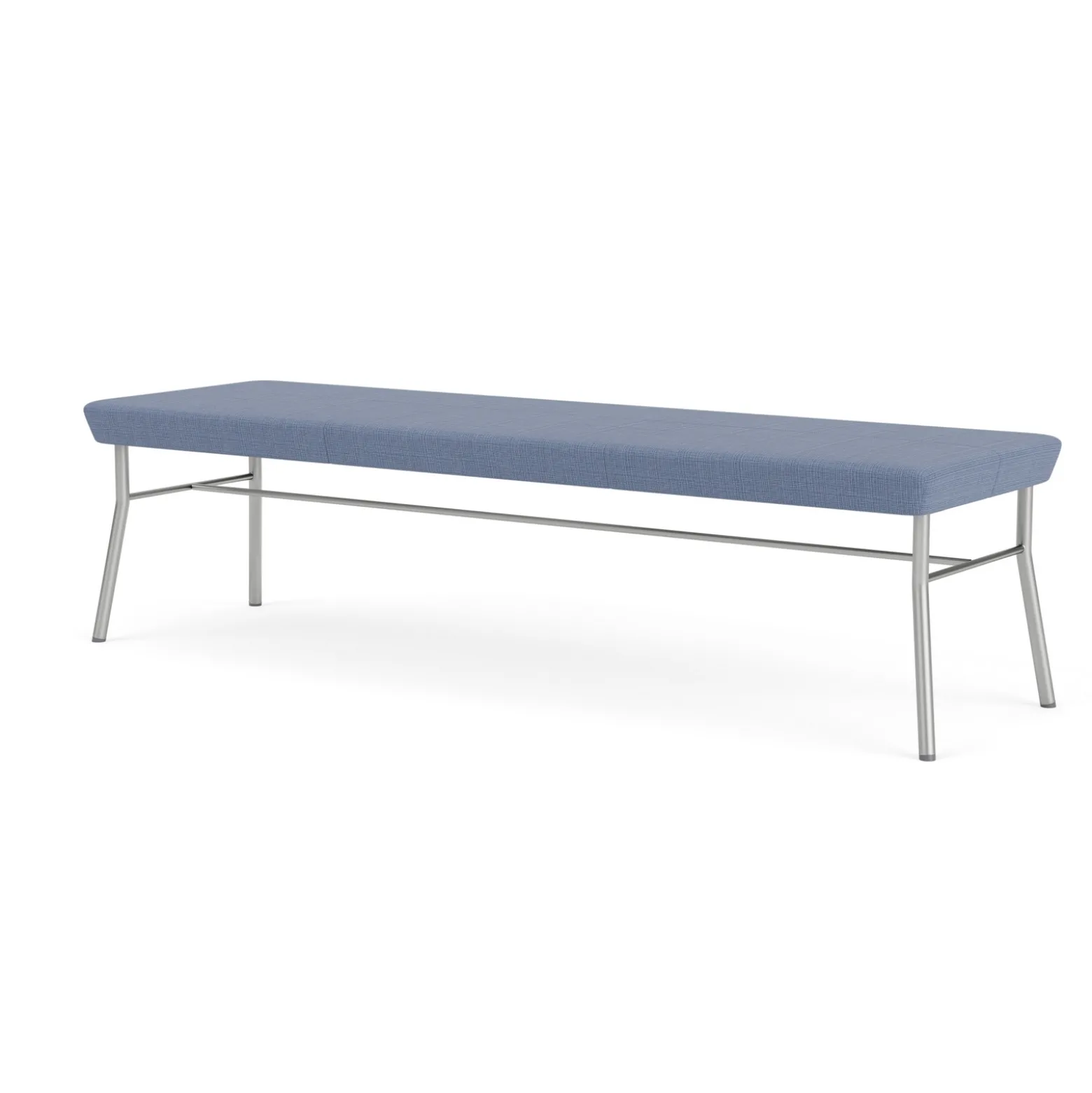 Mingle 3 Seat Bench in Premium Vinyl Upholstery