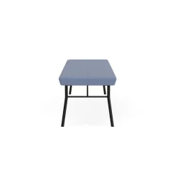 Mingle 3 Seat Bench in Premium Vinyl Upholstery