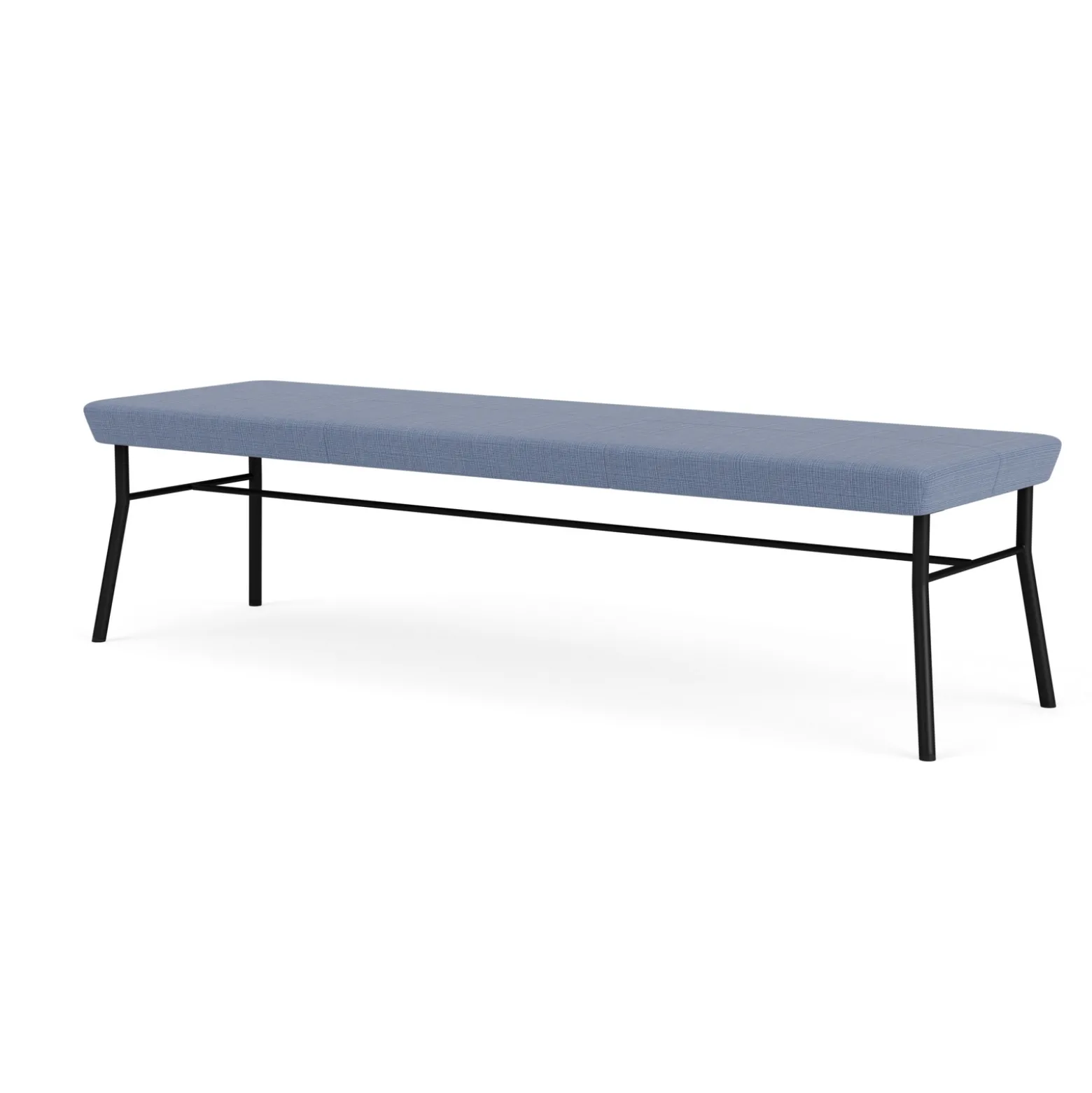 Mingle 3 Seat Bench in Premium Vinyl Upholstery