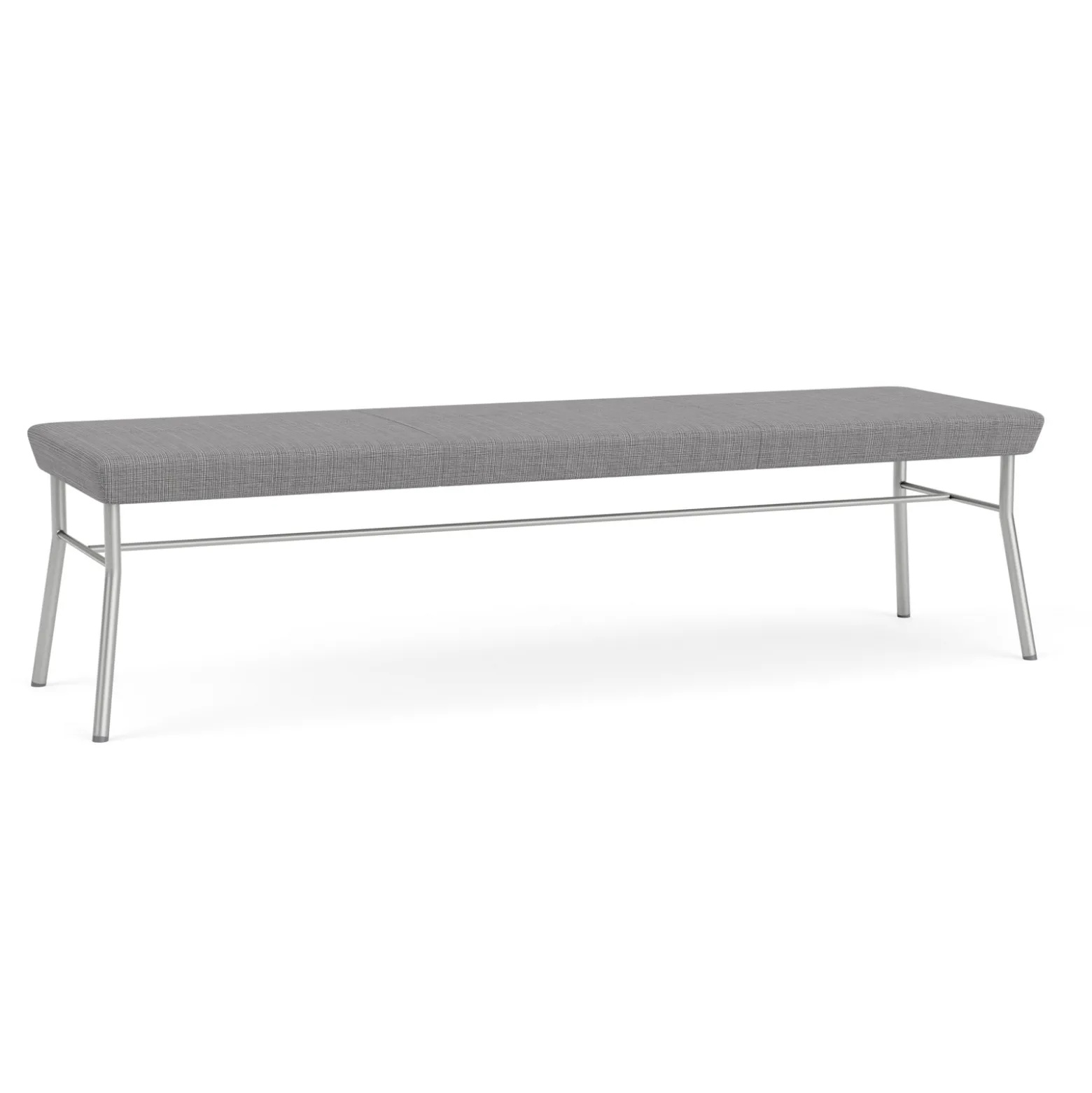 Mingle 3 Seat Bench in Premium Vinyl Upholstery