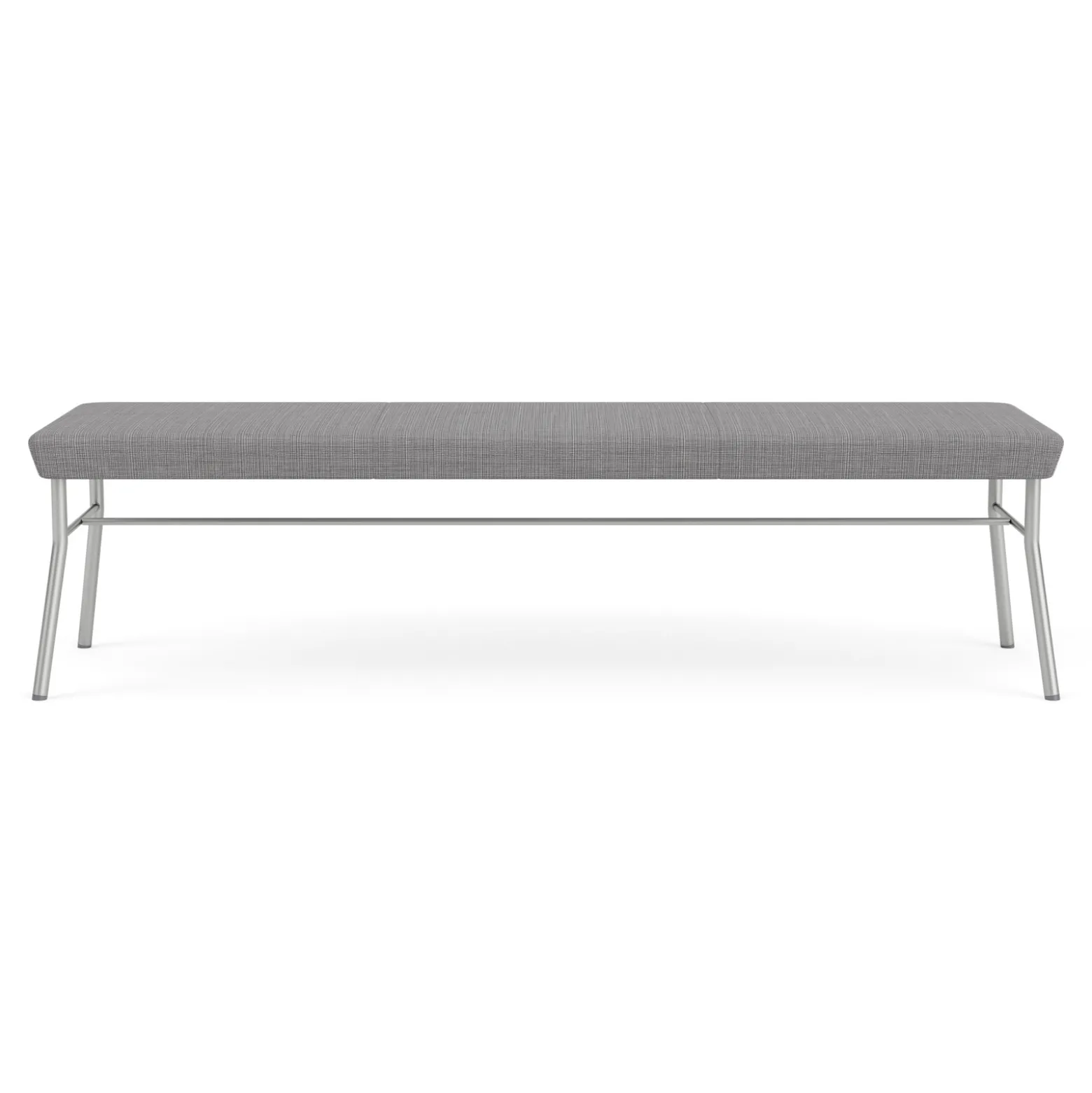 Mingle 3 Seat Bench in Premium Vinyl Upholstery