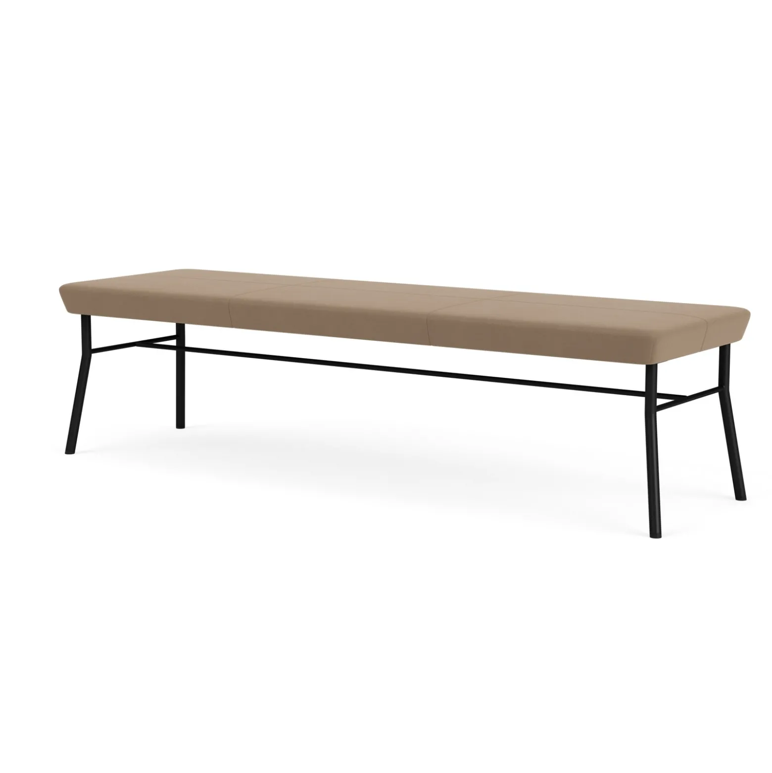 Mingle 3 Seat Bench in Standard Upholstery