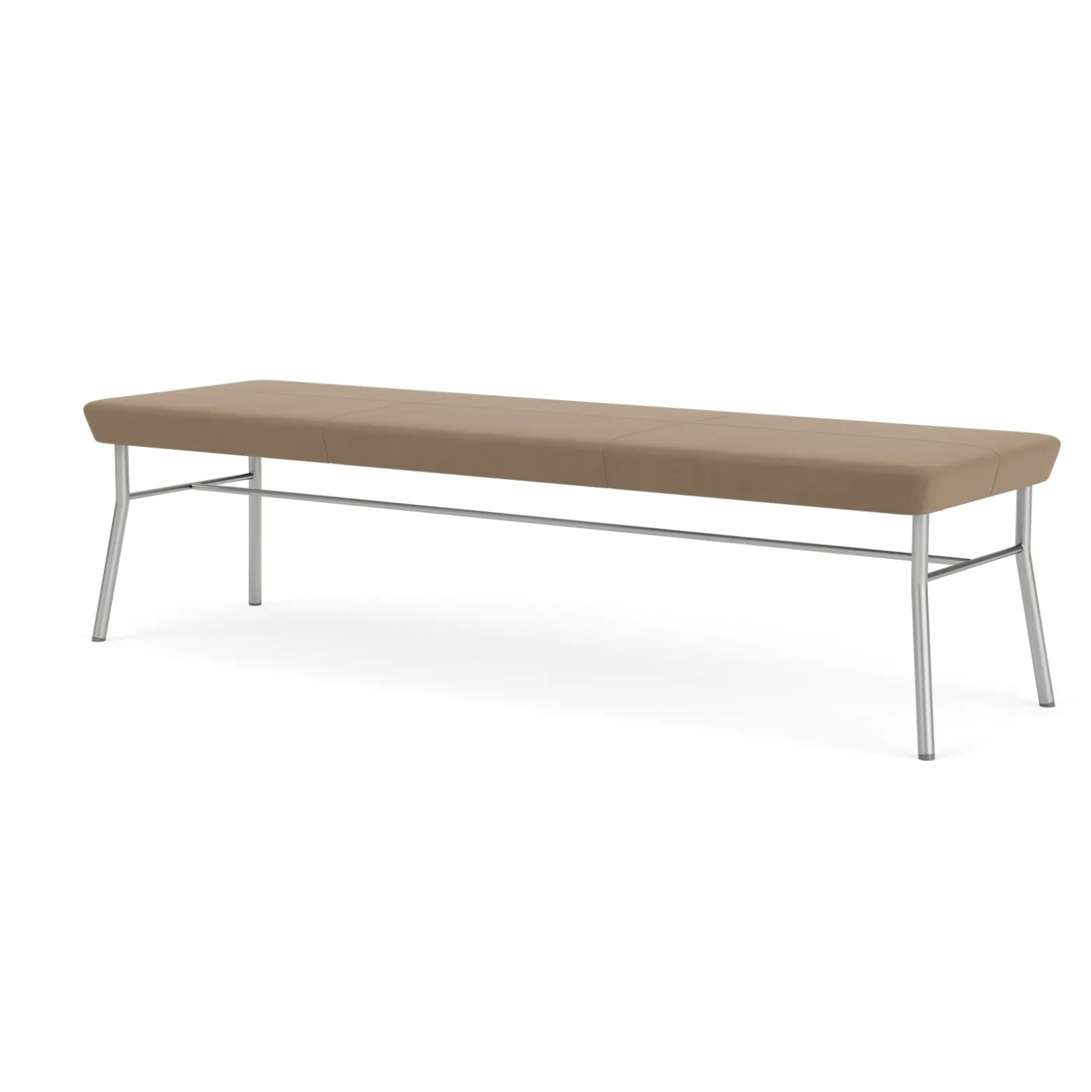 Mingle 3 Seat Bench in Standard Upholstery