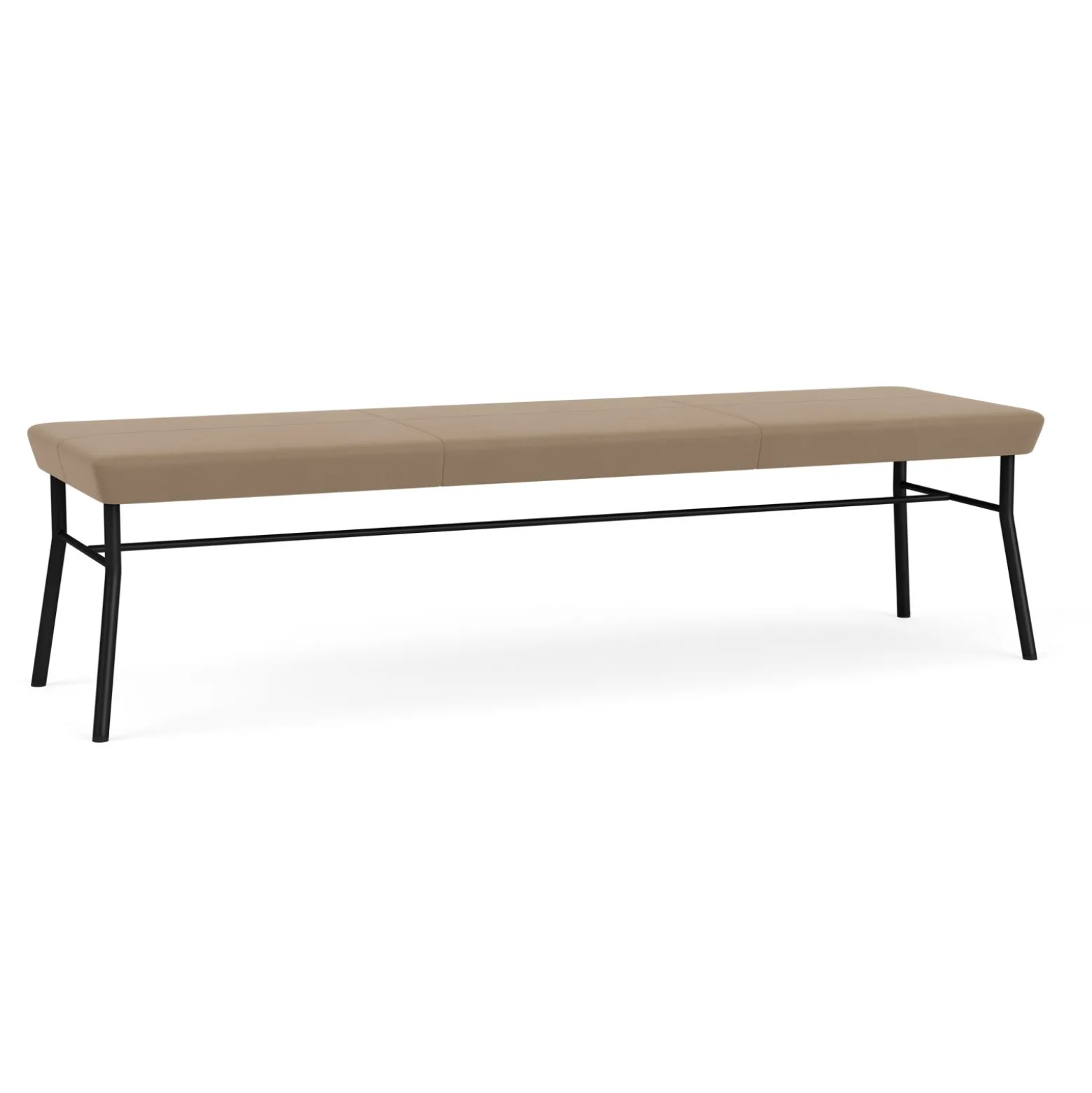 Mingle 3 Seat Bench in Standard Upholstery