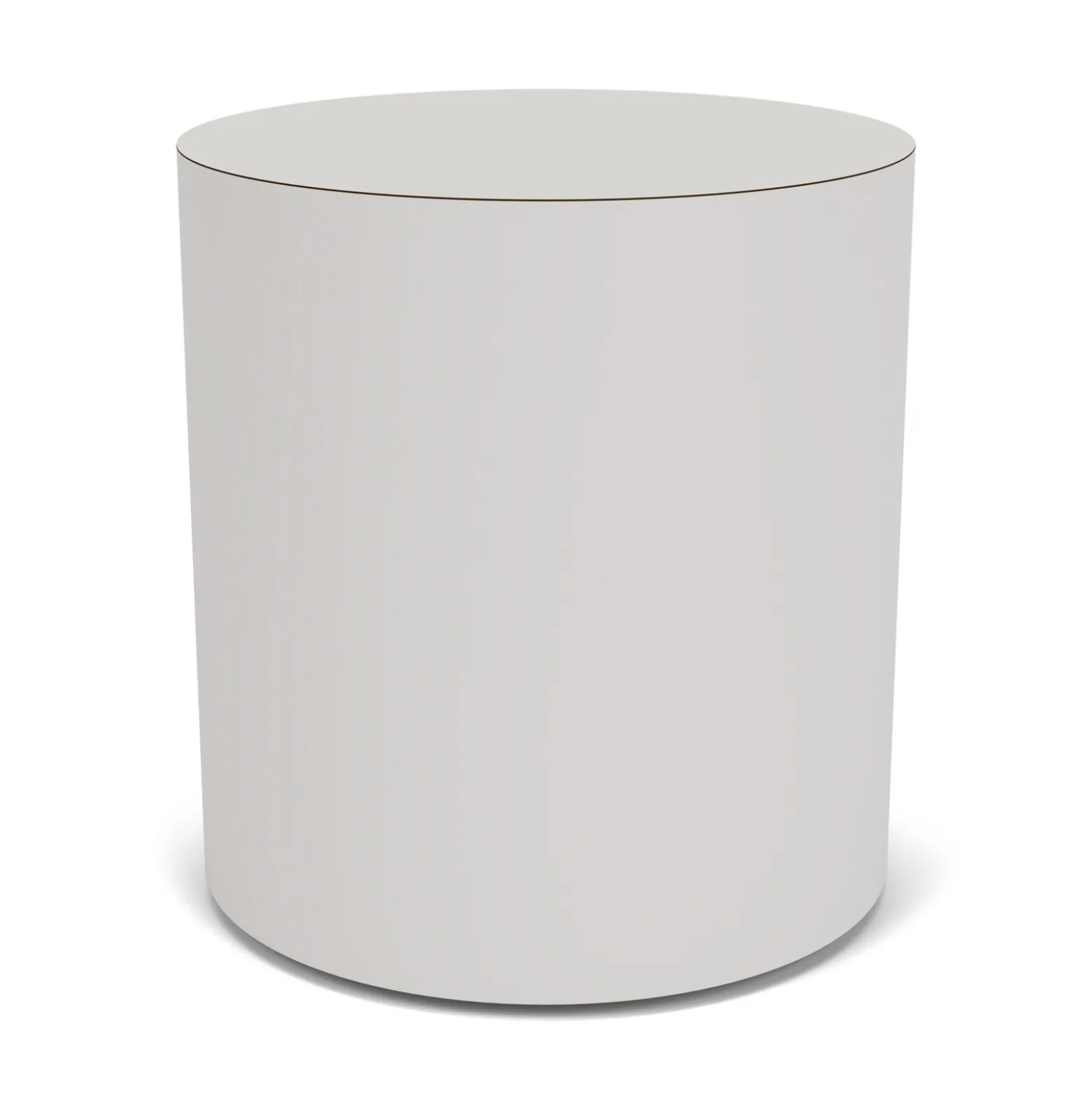 Mingle Round Laminate End Table - 19"W x 19"D