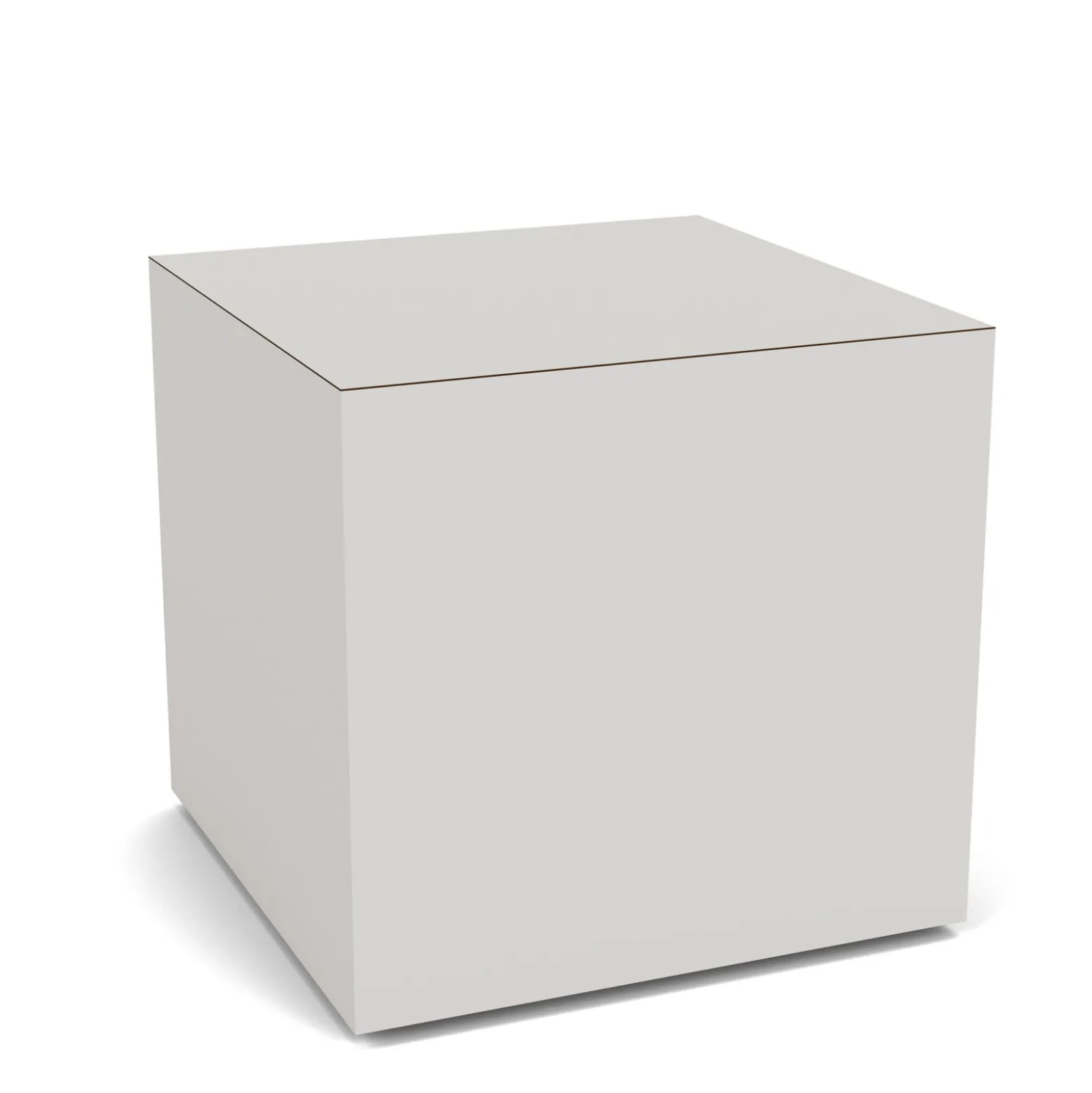 Mingle Square Laminate End Table - 17"W x 17"D