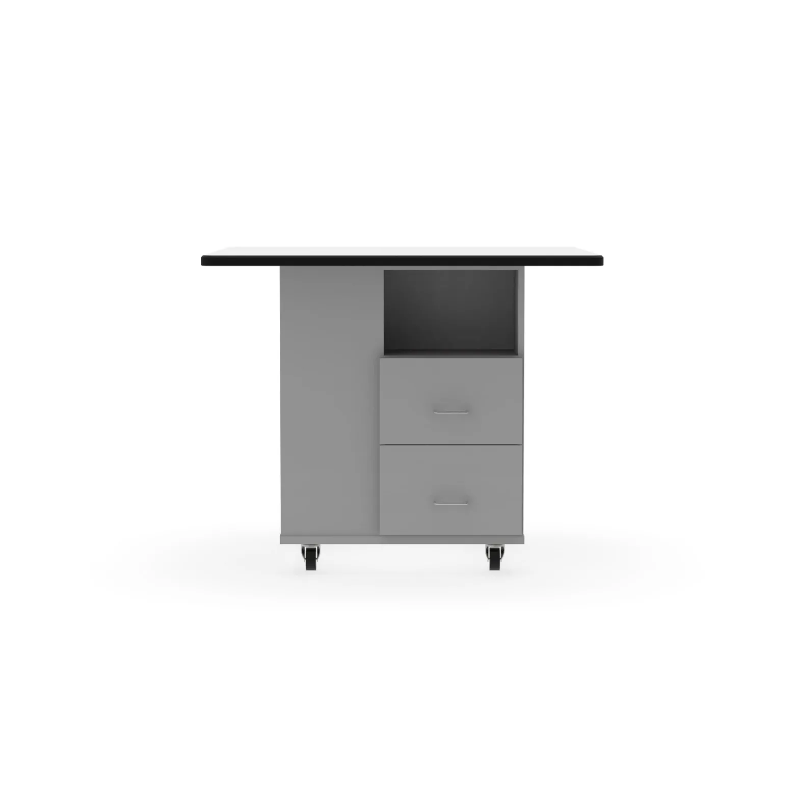 Mini Nucleus Workstation with Drawers - 48"Wx48"Dx40"H