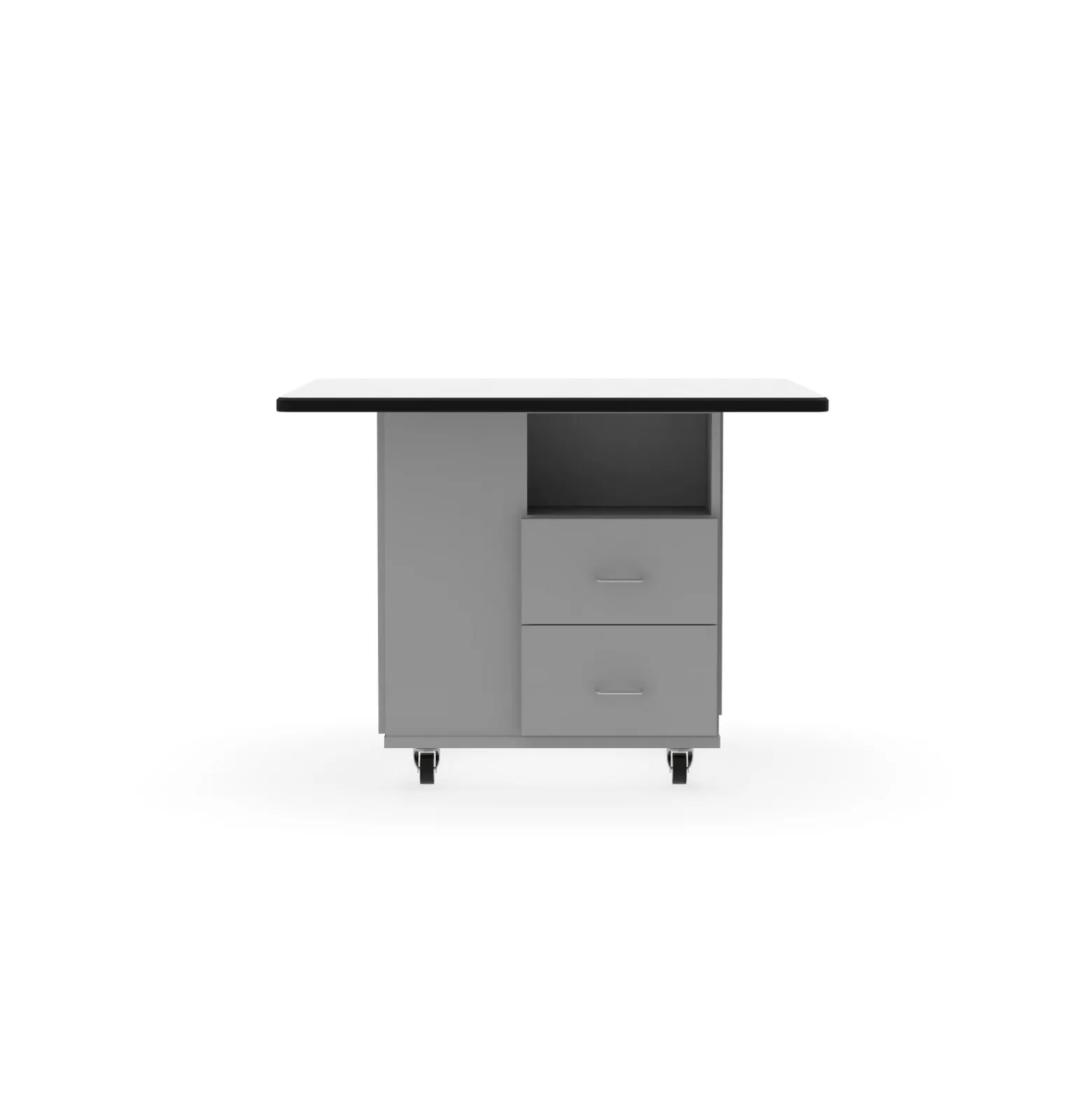 Mini Nucleus Workstation with Drawers - 48"Wx48"Dx36"H