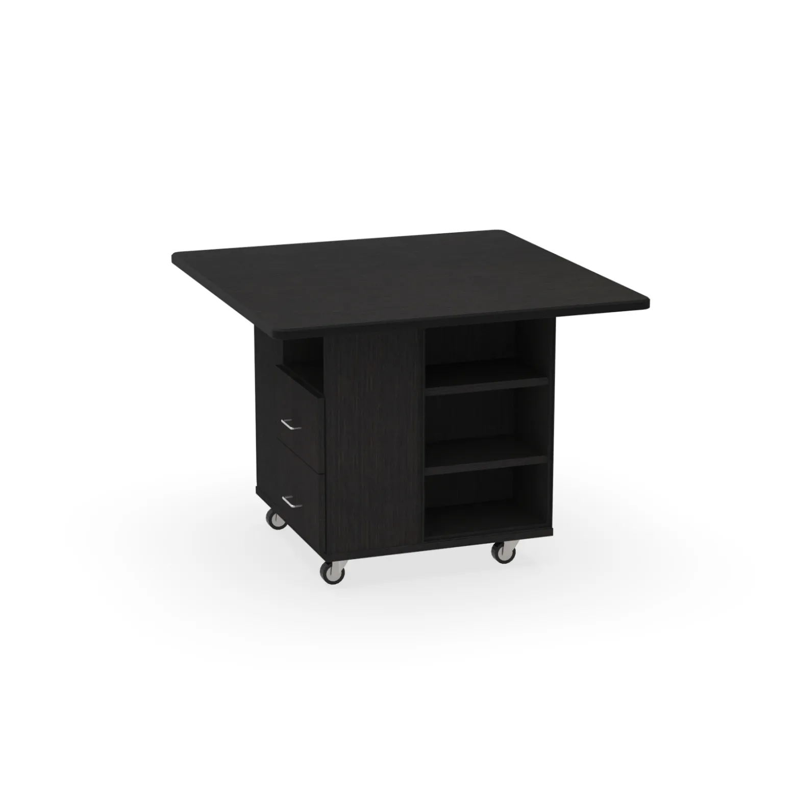 Mini Nucleus Workstation with Drawers - 48"Wx48"Dx36"H