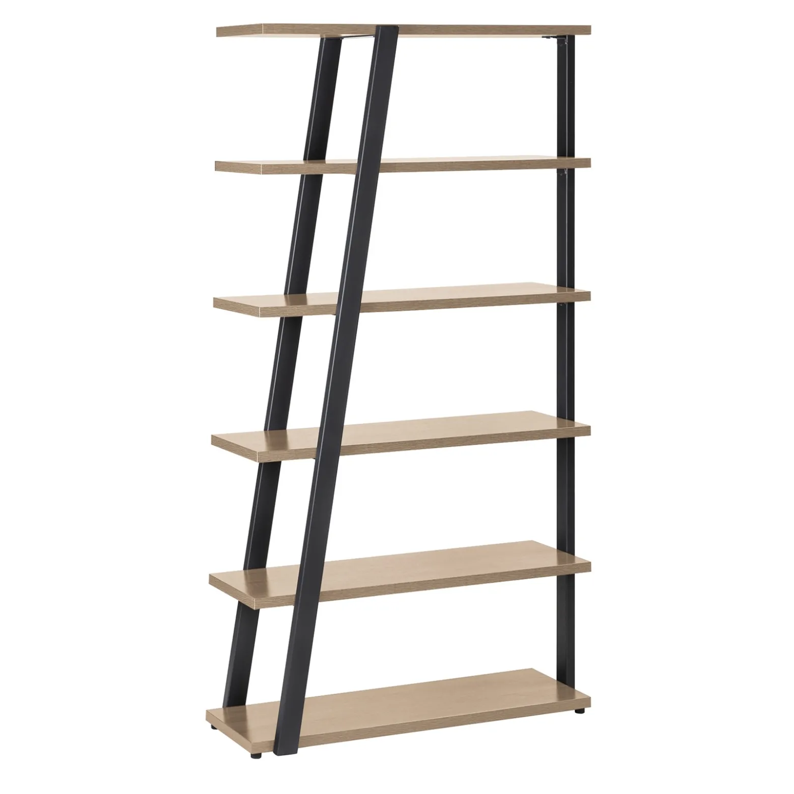 Mirella 5 Shelf Bookshelf - 68"H