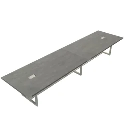 Mirella Conference Table - 16'W x 47"D