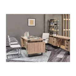 Mirella Double Pedestal Desk - 72