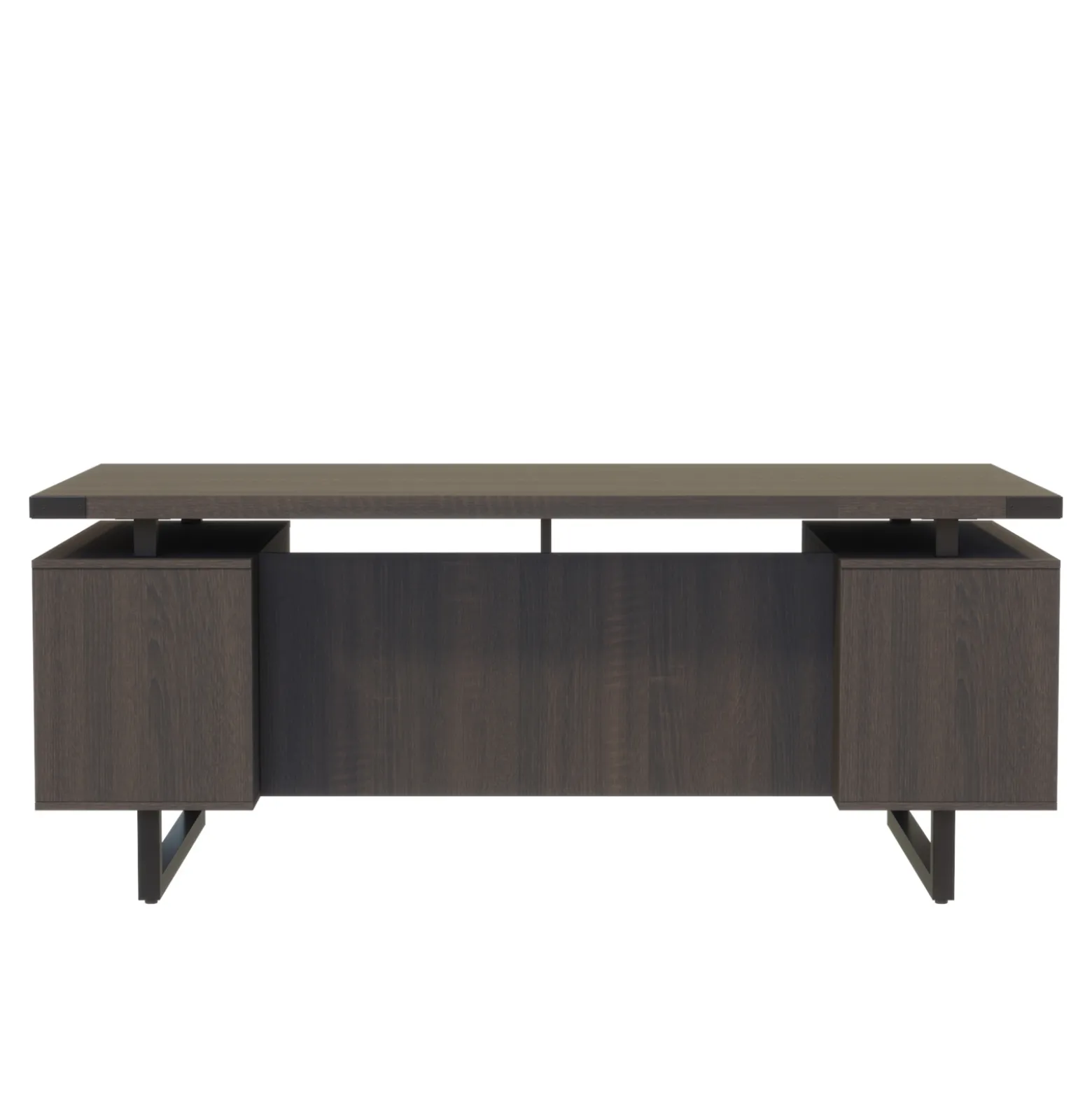 Mirella Double Pedestal Desk - 72"W