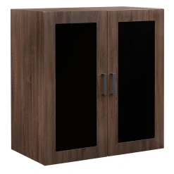 Mirella Glass-Door Display Cabinet - 36"Wx20"Dx38"H