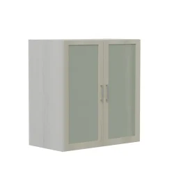 Mirella Glass-Door Display Cabinet - 36"Wx20"Dx38"H