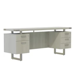 Mirella Knee-Space Credenza - 72"W