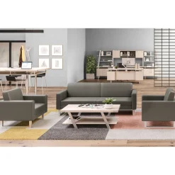 Mirella Lounge Chair w/ Metal Legs