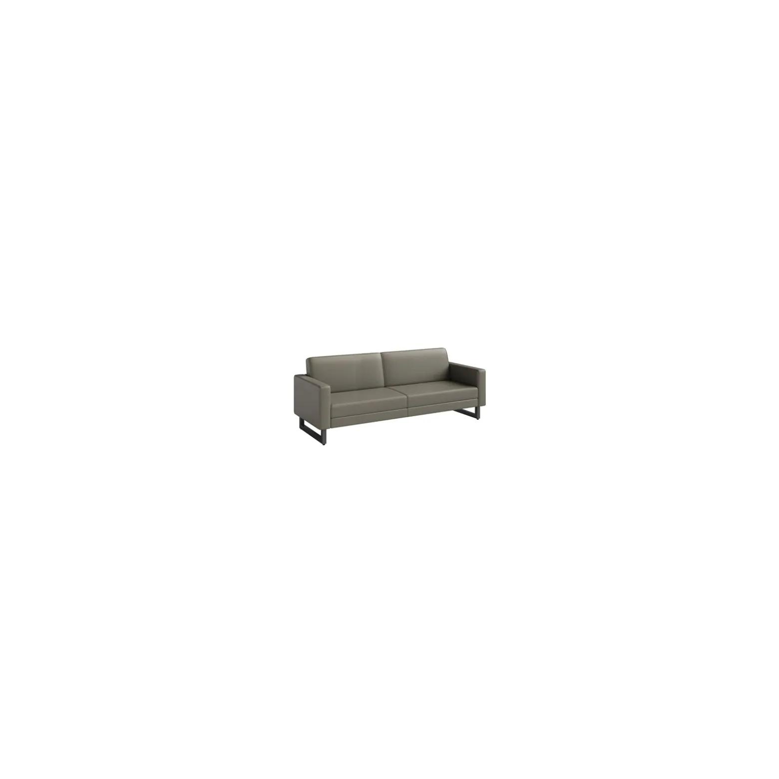 Mirella Lounge Sofa w/ Metal Legs