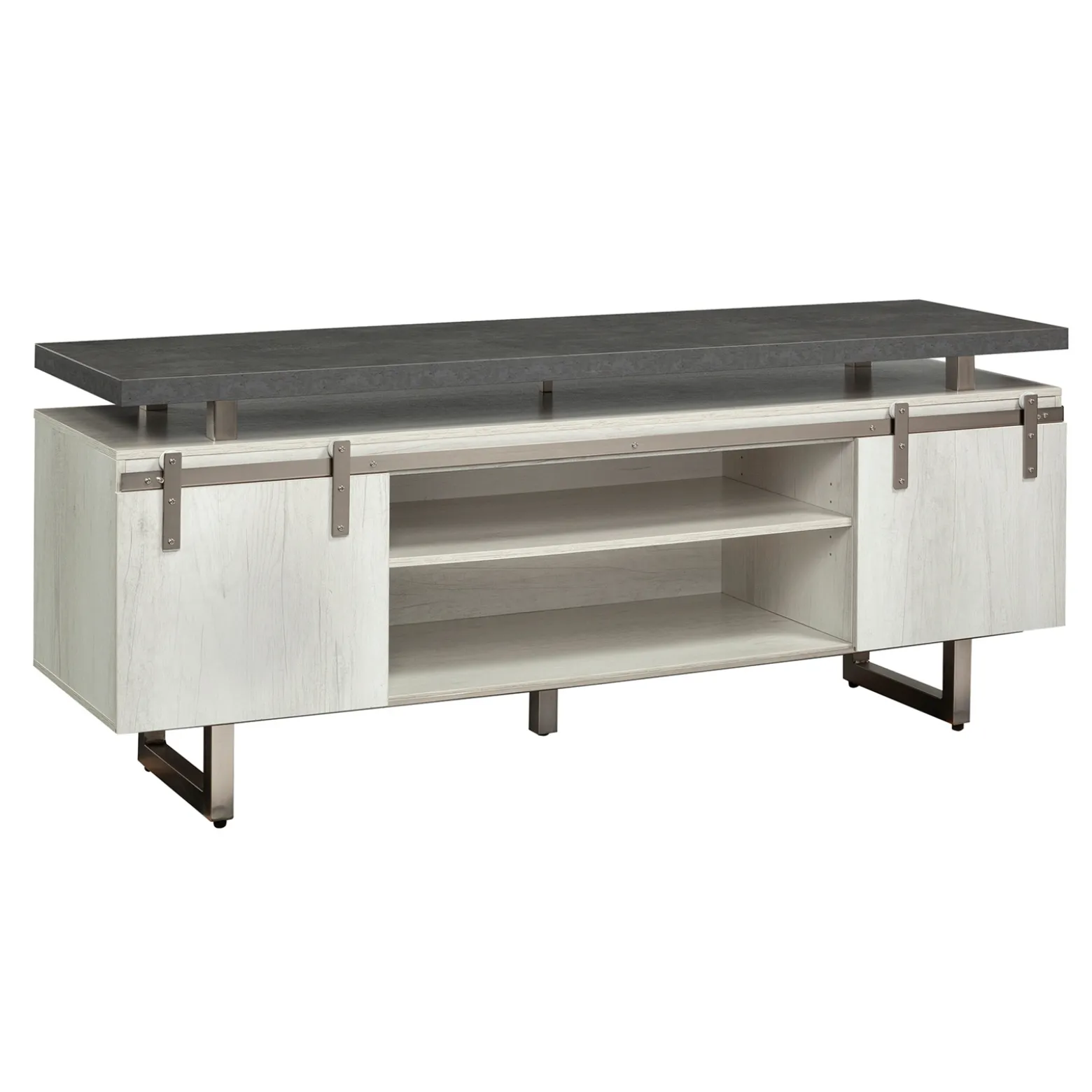 Mirella Low Wall Cabinet w/ Doors - 72"Wx20"Dx29.5"H