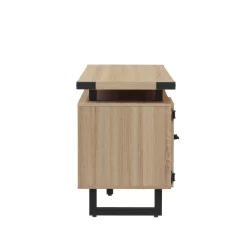 Mirella Low Wall Cabinet w/ Glass Doors - 72