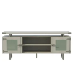 Mirella Low Wall Cabinet w/ Glass Doors - 72