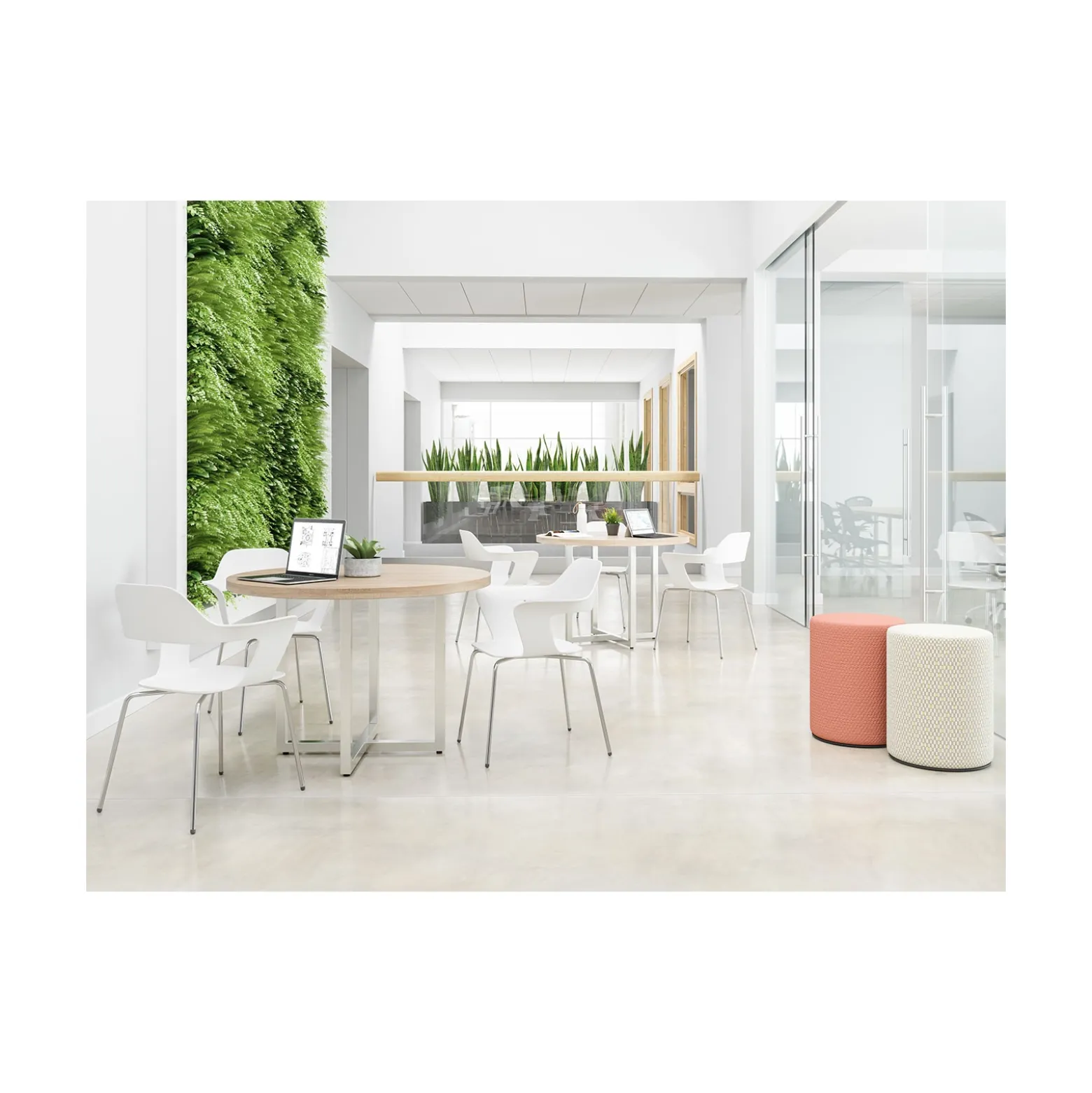 Mirella Round Conference Table - 42"W