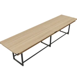 Mirella Standing Height Conference Table - 16'W x 47"D