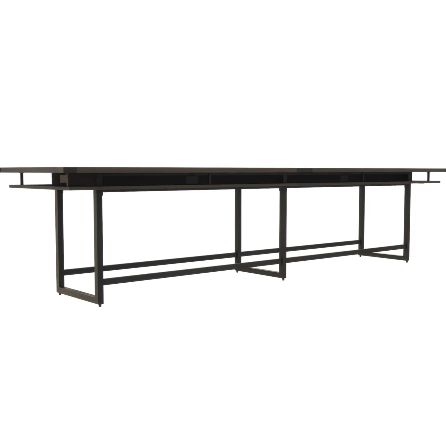 Mirella Standing Height Conference Table - 16'W x 47"D